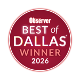 Best of Dallas Winner 2026